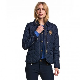 MORRIS AUDREY QUILTED JACKET NAVY