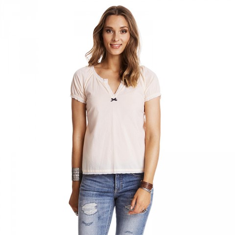 ODD MOLLY NO LIMIT BLOUSE SOFT PAPAYA