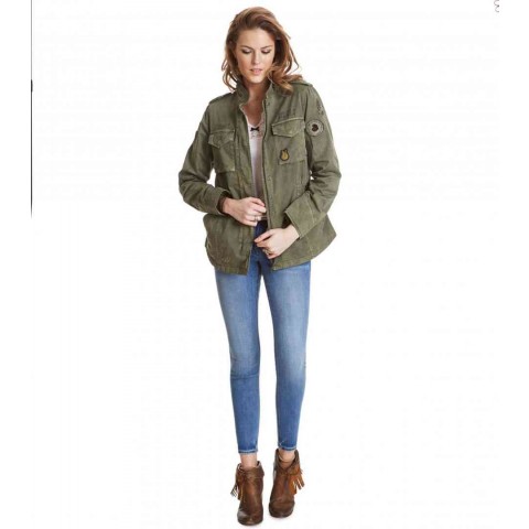 ODD MOLLY STEP ON IT JACKET MILITARY