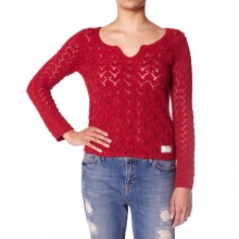*FÖRBOKNING* ODD MOLLY ABSENTEE JUMPER MID RED