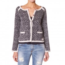 *FÖRBOKNING* ODD MOLLY REBECKA CARDIGAN ALMOST BLACK