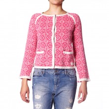 *FÖRBOKNING* ODD MOLLY REBECKA CARDIGAN DARK PINK