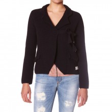 *FÖRBOKNING* ODD MOLLY THE KNIT JACKET ALMOST BLACK