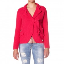 *FÖRBOKNING* ODD MOLLY THE KNIT JACKET DARK PINK