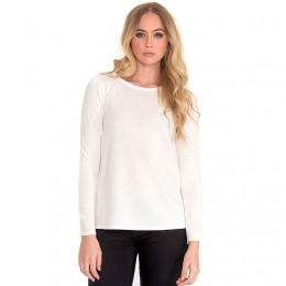 CATHRINE HAMMEL A-LINE SWEATER IVORY