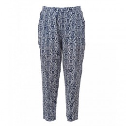 LEXINGTON LORY BLUE FLOWER PANTS PRINT
