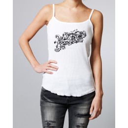 NON SENSE TANK STRAP WHITE