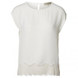 SELECTED FEMME FABA SL TOP SNOW WHITE