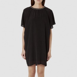 SELECTED FEMME KIR SS DRESS BLACK