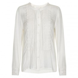 KAFFE BETTY SHIRT CHALK