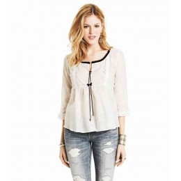ODD MOLLY LOOKINGFEELINGGOOD BLOUSE LIGHT CHALK