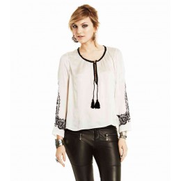 ODD MOLLY EMMELINE BLOUSE LIGHT PORCELAIN