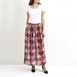 OBJECT ABIGAIL MAXI SKIRT EMBERGLOW