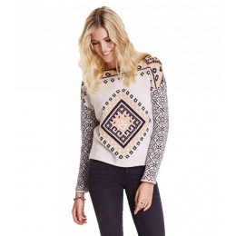 ODD MOLLY PALISADES SWEATER CHALK