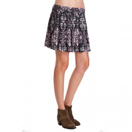 ODD MOLLY TAKE ME OUT SKIRT ALMOST BLACK