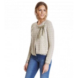 ODD MOLLY KNITTED WINGS CARDIGAN SOFT MILITARY