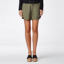 TWIST AND TANGO BETSY SHORTS DEEP KHAKI
