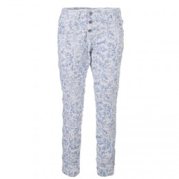 PLEASE JEANS CLASSIC SHABBY WHITE