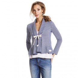 ODD MOLLY CANNA CARDIGAN BLUE