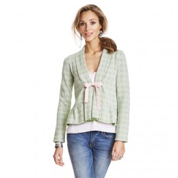 ODD MOLLY CANNA CARDIGAN LIGHT GREEN