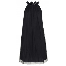 CATHRINE HAMMEL TULLE SUN DRESS INK BLUE
