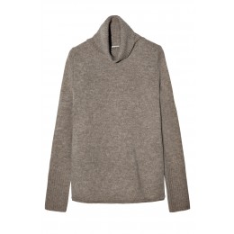 CATHRINE HAMMEL TURTLENECK SWEATHER BEIGE MELANGE