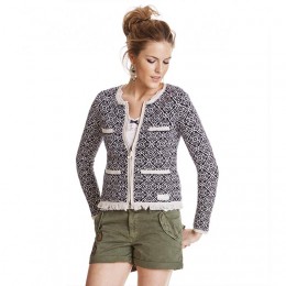ODD MOLLY CHILLAX CARDIGAN DARK NAVY