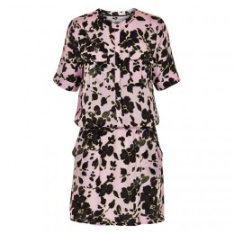 DENIM HUNTER LIVA DRESS BLACK PRINT