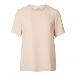 SELECTED FEMME DORA SS TOP SILVER PEONY