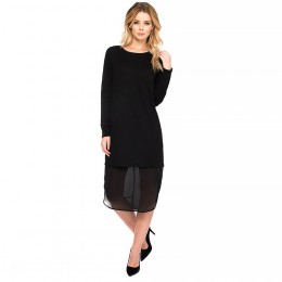 SOFT REBELS DORRY TUNIC BLACK