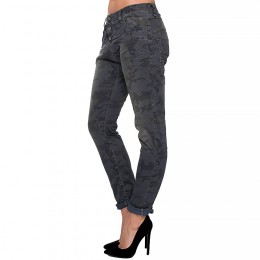 PLEASE JEANS CLASSIC CAMO BLUE