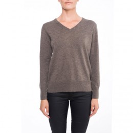 BUSNEL FIFFI V NECK KHAKI 