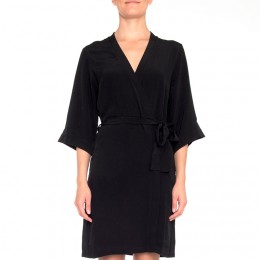OBJECT SOPHIE 3/4 DRESS BLACK