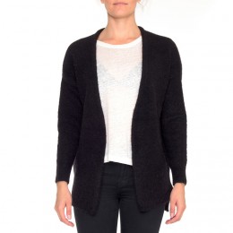 SELECTED FEMME KITTY LS KNIT CARDIGAN BLACK