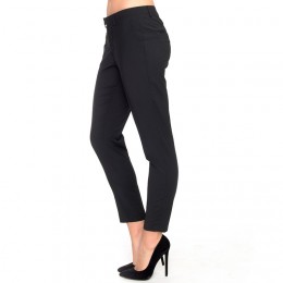SELECTED FEMME FOXYLUX SLIM PANTS BLACK NOOS
