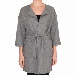 SECOND FEMALE ZUMA KIMONO GREY MELANGE