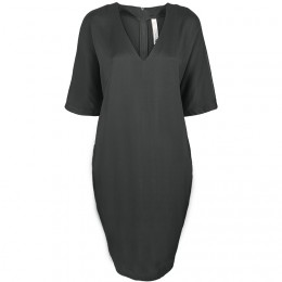 DANTE6 FABELLA DRESS WASHED BLACK