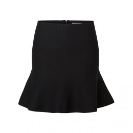 SELECTED FEMME JULES MW KNIT SKIRT BLACK
