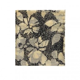 BY MALENE BIRGER FLOWERICH SCARF BLACK