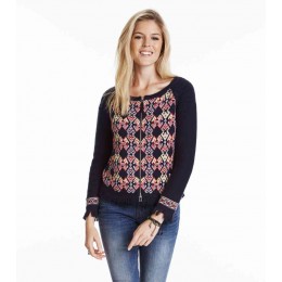 ODD MOLLY FLYING HIGH JACKET NAVY