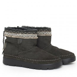 LAIDBACK LONDON NYALI GREY SUEDE