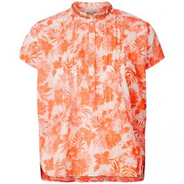 LOLLYS LAUNDRY HEATHER SHIRT NEON PINK
