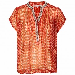 LOLLYS LAUNDRY HEATHER SHIRT RED - 2-5 DAGARS LEVE