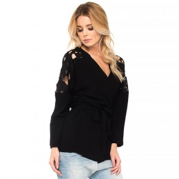 SOFT REBELS ETTA KIMONO BLACK