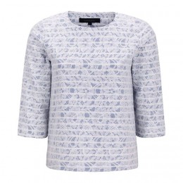 SOFT REBELS KIRSTEN BLOUSE SUGAR BLUE 