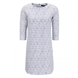 SOFT REBELS KIRSTEN DRESS SUGAR BLUE
