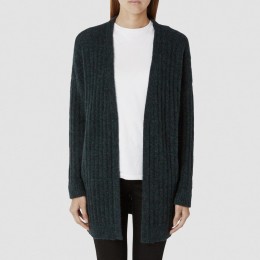 SELECTED FEMME MADO LS KNIT CARDIGAN SCARAB