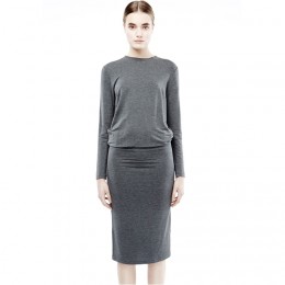 STYLEIN CADEE DRESS GREY MELANGE