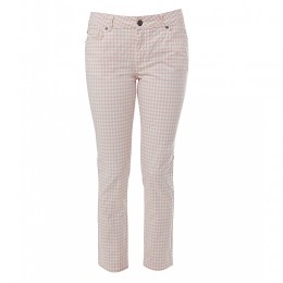 LEXINGTON ZOE PANTS PINK & WHITE CHECK