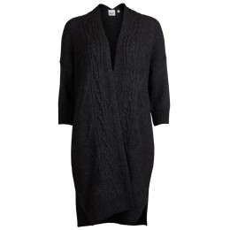 OBJECT MAPLE KNIT CARDIGAN ASPHALT